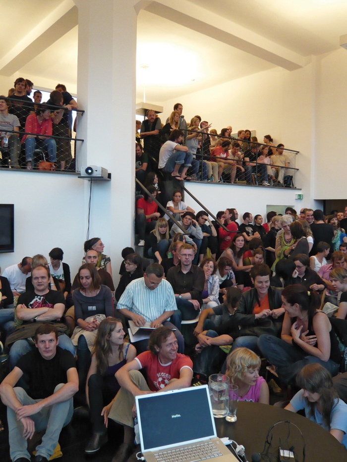 Vortrag von Stefan Sagmeister, 2008
Bildnachweis: © aut