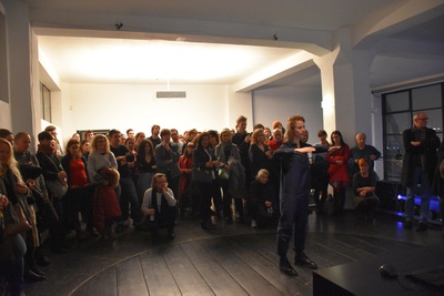 Ausstellungseröffnung "and: intra space & head in a cloud"  – © aut