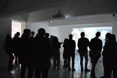 Ausstellungseröffnung "and: intra space & head in a cloud"  – © aut