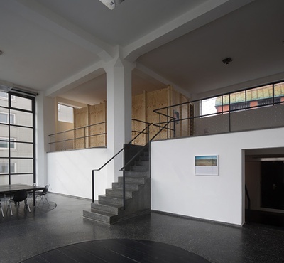 Blick in die Ausstellung im  aut, Foto: Günter Richard Wett