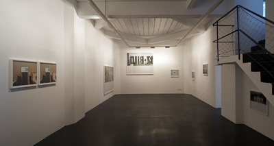 Blick in die Ausstellung im  aut, Foto: Günter Richard Wett