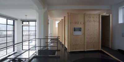 Blick in die Ausstellung "Raumbilderfolgen" im aut, Bildnachweis: © Günter R. Wett