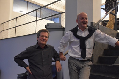 Eröffnung der Ausstellung "Arthur Salner: Raumbilderwelten" am 29. September 2016, Foto © aut