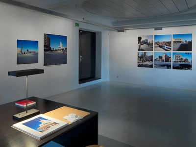 Blick in die Ausstellung "Asmara - The Sleeping Beauty"