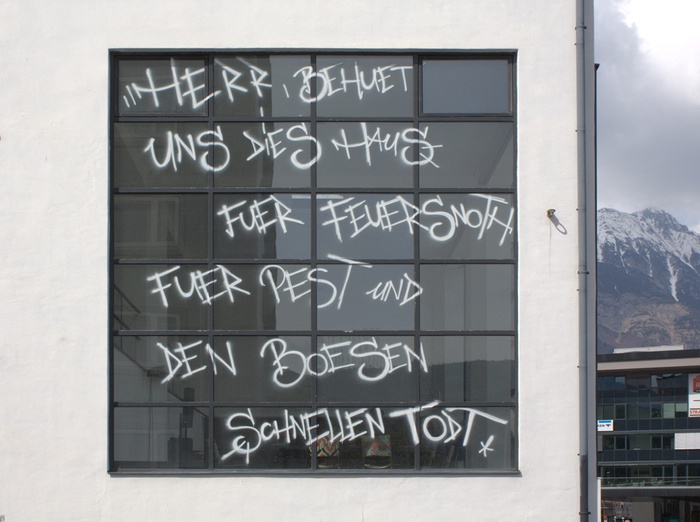 Der Haussegen für das Adambräu