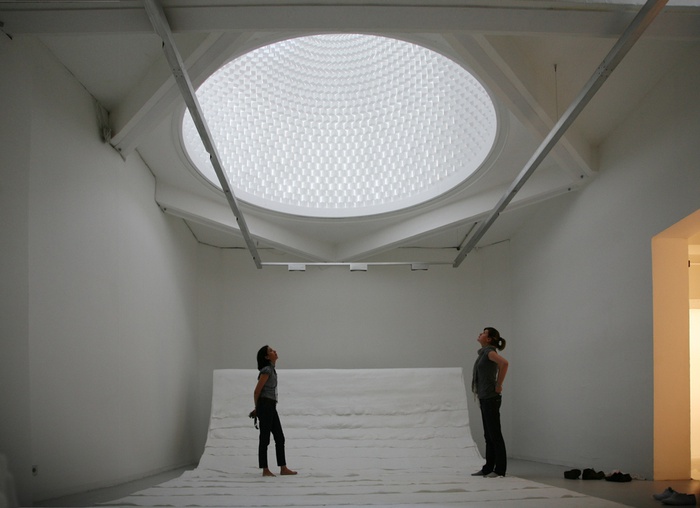 Blick in die Ausstellung im aut