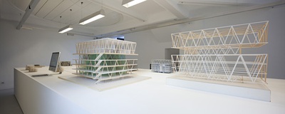 Blick in die Ausstellung "Christian Kerez: Traum & Wirklichkeit"