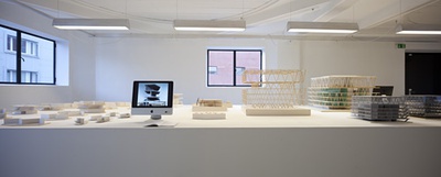 Blick in die Ausstellung "Christian Kerez: Traum & Wirklichkeit"