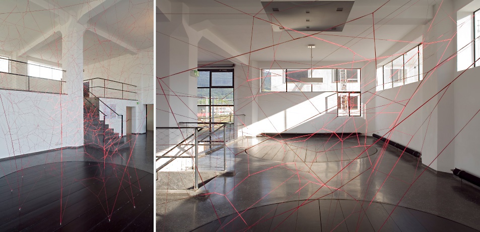 Installation "Red Respect" im aut – © aut Installation "Red Respect" im aut