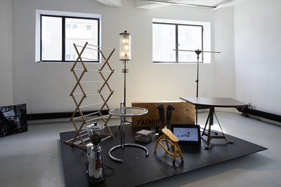 Blick in die Ausstellung "einfach alltäglich" im aut