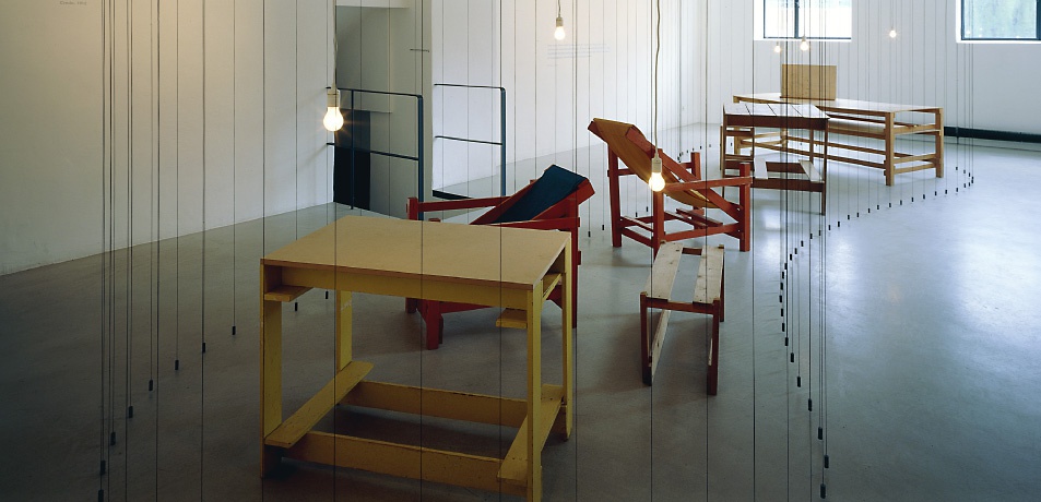 Ausstellung "Ezra Pound: Concentrare" – © Nikolaus Schletterer Ausstellung "Ezra Pound: Concentrare"