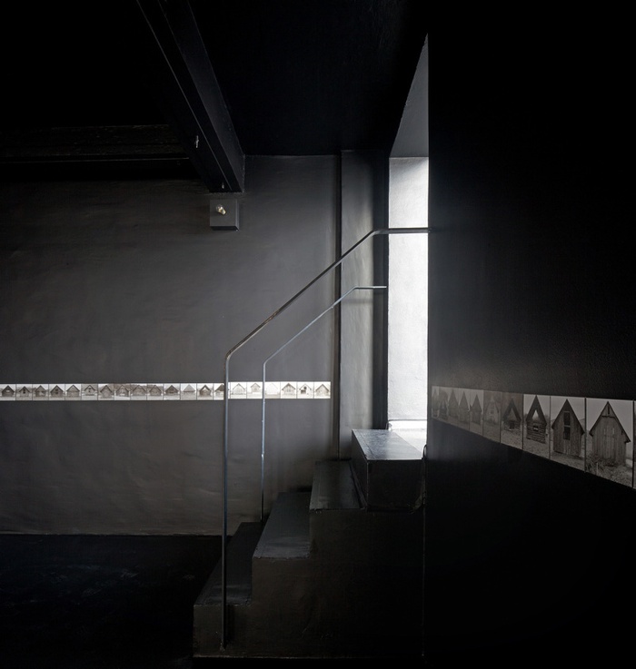 Blick in die Ausstellung "film foto foto film" im aut, Bildnachweis: Günter R. Wett