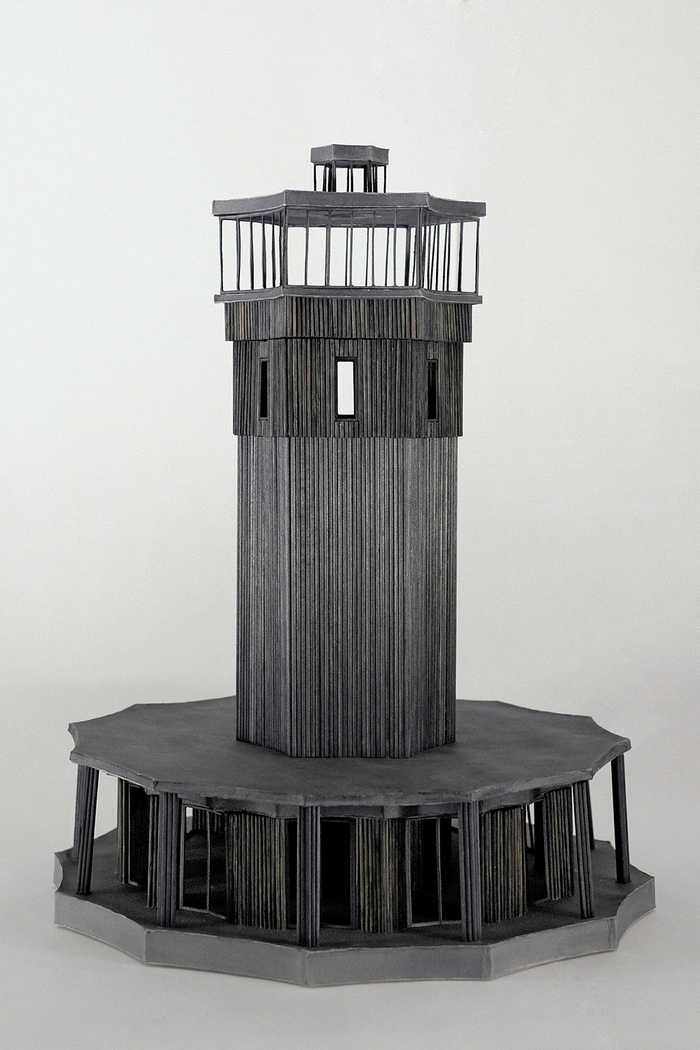 Francesca Torzo, Bamboo Library Pavillion, Yangshuo (China), Modell