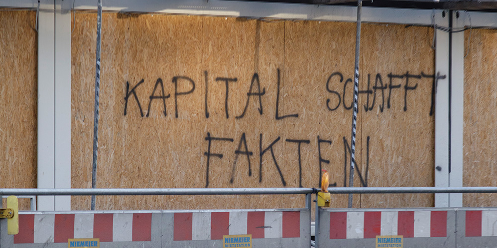 Julius C. Schreiner, Kapital schafft, Fotoarbeit, 2018