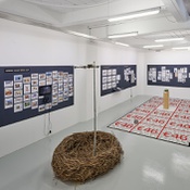 Blick in die Ausstellung im aut