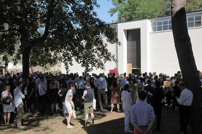 Österreichischer Beitrag auf der 13. internationalen Architekturausstellung „La Biennale di Venezia“ – Eröffnung des österreichischen Pavillons auf der Architektur Biennale 2012 (© Günter R. Wett)