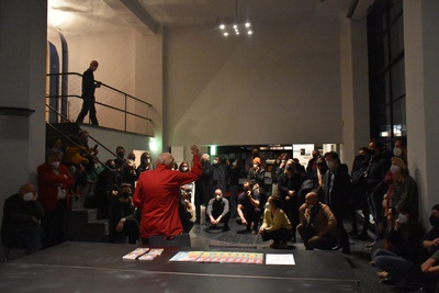 Ausstellungseröffnung mit Hans-Walter Müller