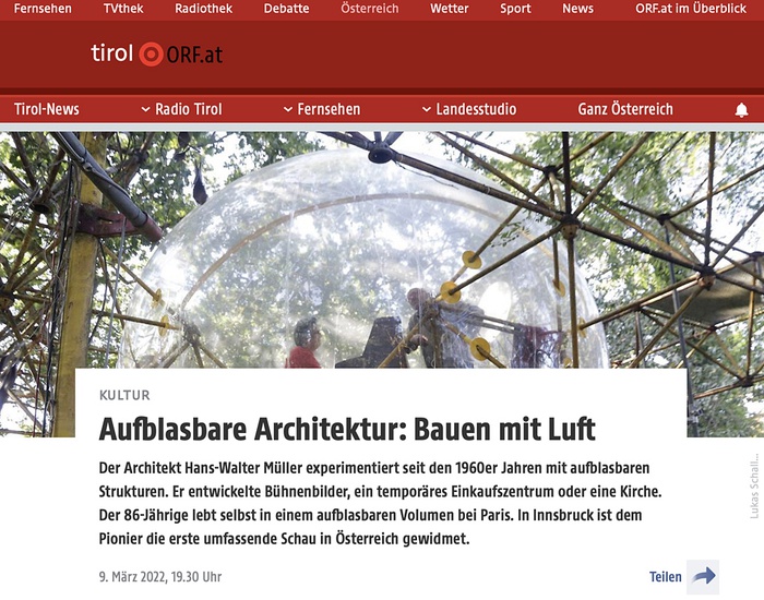 ORF Tirol, 9. März 2022