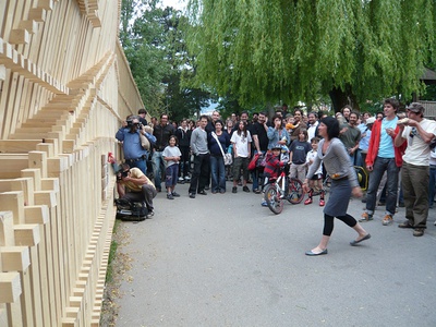 Eröffnung der Plattform "... ich will an den Inn" im Rahmen der "Architekturtage 2008"