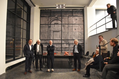 Ausstellungseröffnung "Klaus Kinold: Hans Döllgast und Rudolf Schwarz. Zwei Baumeister der anderen Moderne" und "Klaus Kinold. Der Architekt fotografiert Architektur" (in Kooperation mit dem Archiv für Baukunst)
