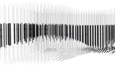 Krater Fajan, Installation „Viel TamTam um Nichts“, Studie