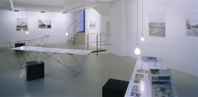 Blick in die Ausstellung "La cité manifeste à Mulhouse"