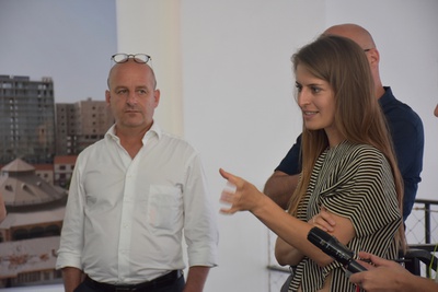 Pressekonferenz "lacaton & vassal - inhabiting: pleasure and luxury for everyone"