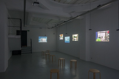 Blick in die Ausstellung "lacaton & vassal - inhabiting: pleasure and luxury for everyone" im aut – © Günter Richard Wett