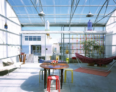 Lacaton & Vassal, Sozialer Wohnbau, Cité Manifeste, Mulhouse, 2001 – 2005, Innenansicht