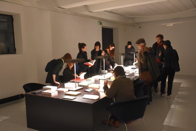 Ausstellungseröffnung "Lars Müller: Bücher bauen"