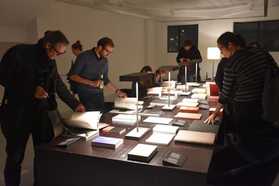 Ausstellungseröffnung "Lars Müller: Bücher bauen"