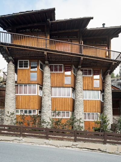 Franco Albini, Rifugio Pirovano, Cervinia, 1948 – 52, Bildnachweis: © Werner Feiersinger