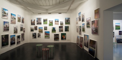 Blick in die Ausstellung im aut, Bildnachweis: © Günter R. Wett