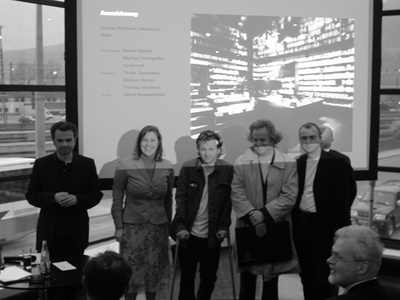 Preisverleihung "Auszeichnung des Landes Tirol für Neues Bauen 2004"