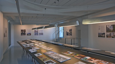 Ausstellung "Neues Bauen in Tirol 2024" im aut – © aut Ausstellung "Neues Bauen in Tirol 2024" im aut