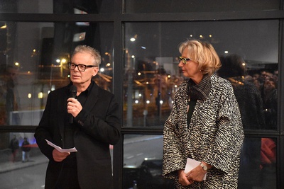 Ausstellungseröffnung mit Walter Niedermayr und Cristina Busin Niedermayr