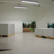 Blick in die Ausstellung im aut