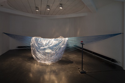 Blick in die Ausstellung "Numen/For Use: Out of Balance" im aut