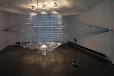 Blick in die Ausstellung "Numen/For Use: Out of Balance" im aut