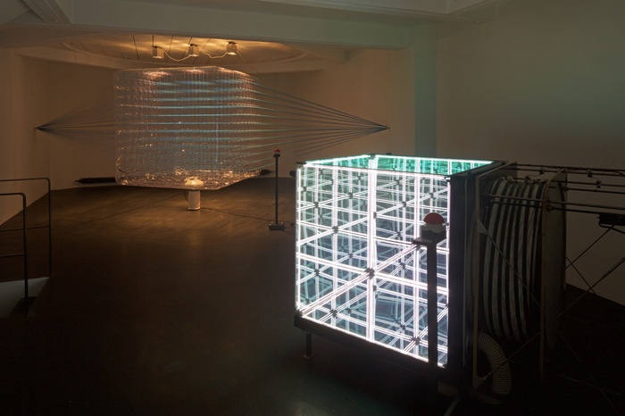 Blick in die Ausstellung im aut
