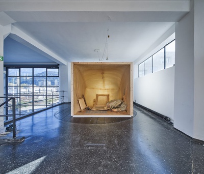 Installation "Numen / For Use: Negative Space" im aut – © Günter Richard Wett Installation "Numen / For Use: Negative Space" im aut