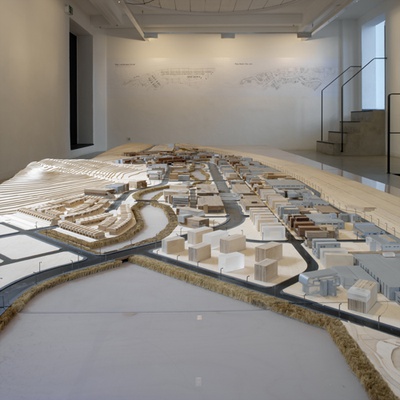 Blick in die Ausstellung im aut