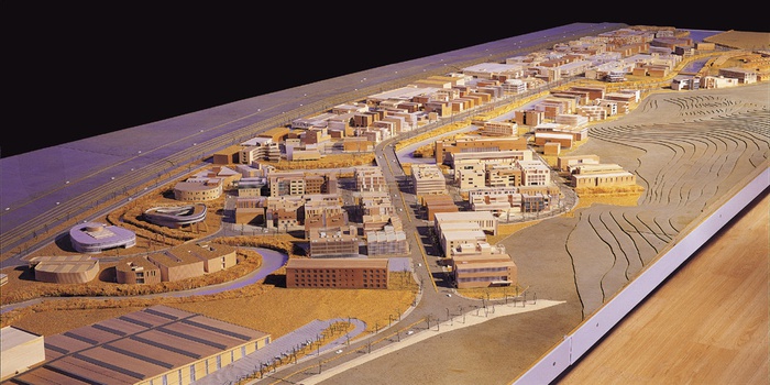 Überblicksmodell der Paju Book City