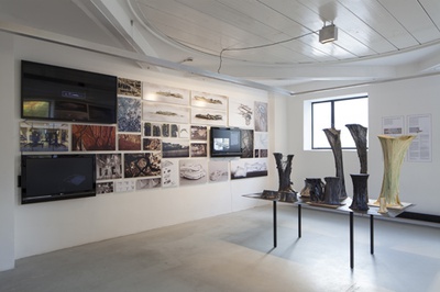 Blick in die Ausstellung "Potenziale 2" im aut