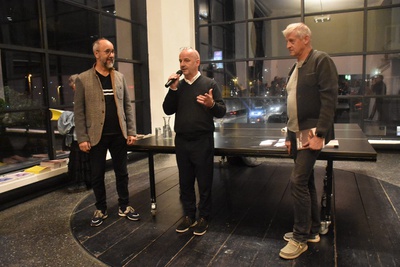 Ausstellungseröffnung "Reinhold Adolf: Schwingen und Entspannen" im Rahmen der Premierentage 2022