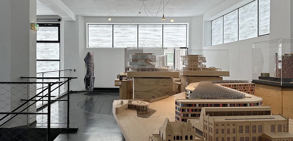 Blick in die Ausstellung "Open Box"