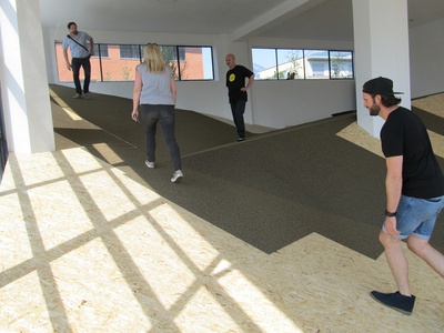 Ausstellungsaufbau - der Endspurt beginnt