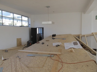 Ausstellungsaufbau - Tag 8