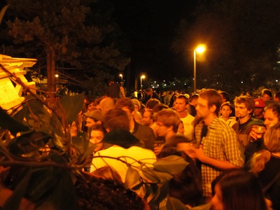 Die stattSTUBE war der zentrale Ort der Architekturtage 2012 in TIrol