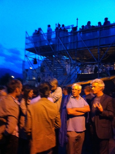 Die stattSTUBE war der zentrale Ort der Architekturtage 2012 in TIrol